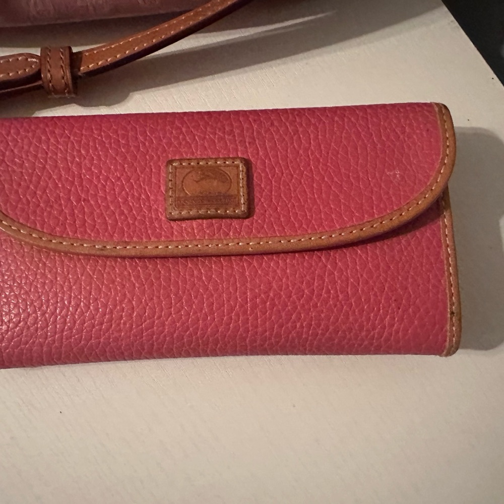 Dooney Bourke pink wallet